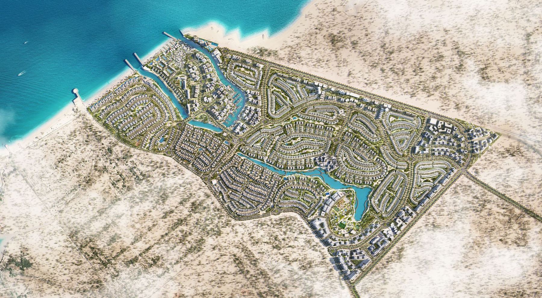 Nature-first masterplan